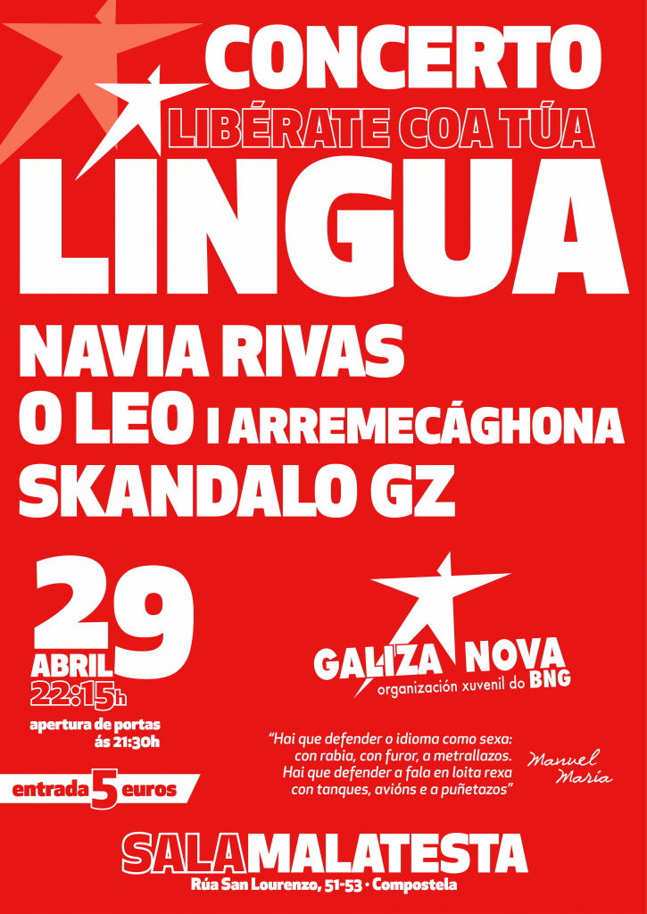 cartaz galiza nova