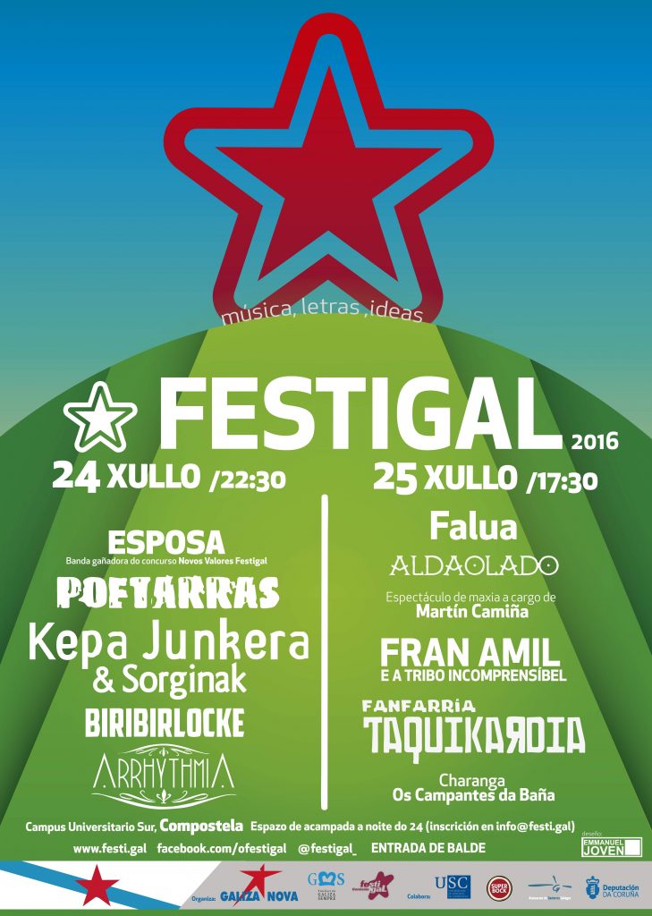Cartaz Festigal 2016